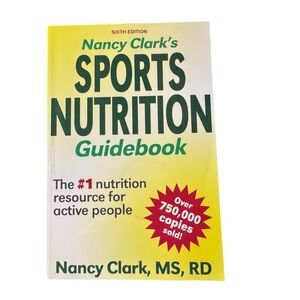 2/$10 Nancy Clark's Sports Nutrition Guidebook Sixth Edition
